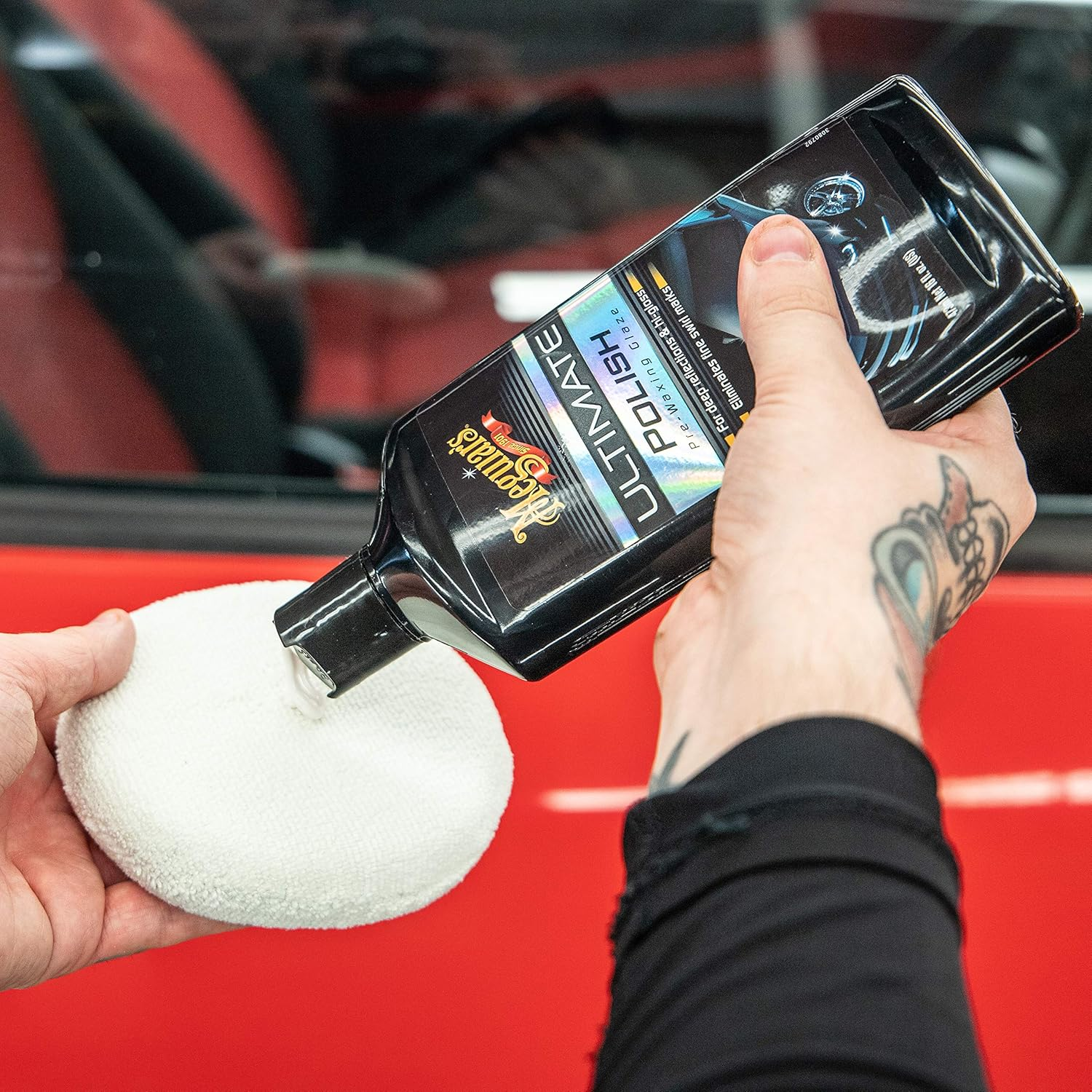 Meguiar'S ULTPCKITEU Ultimate Paint Care Kit: 3 Step Process for the Perfect Paint Finish. Contains: Compound, Car Polish & Car Wax image number 2