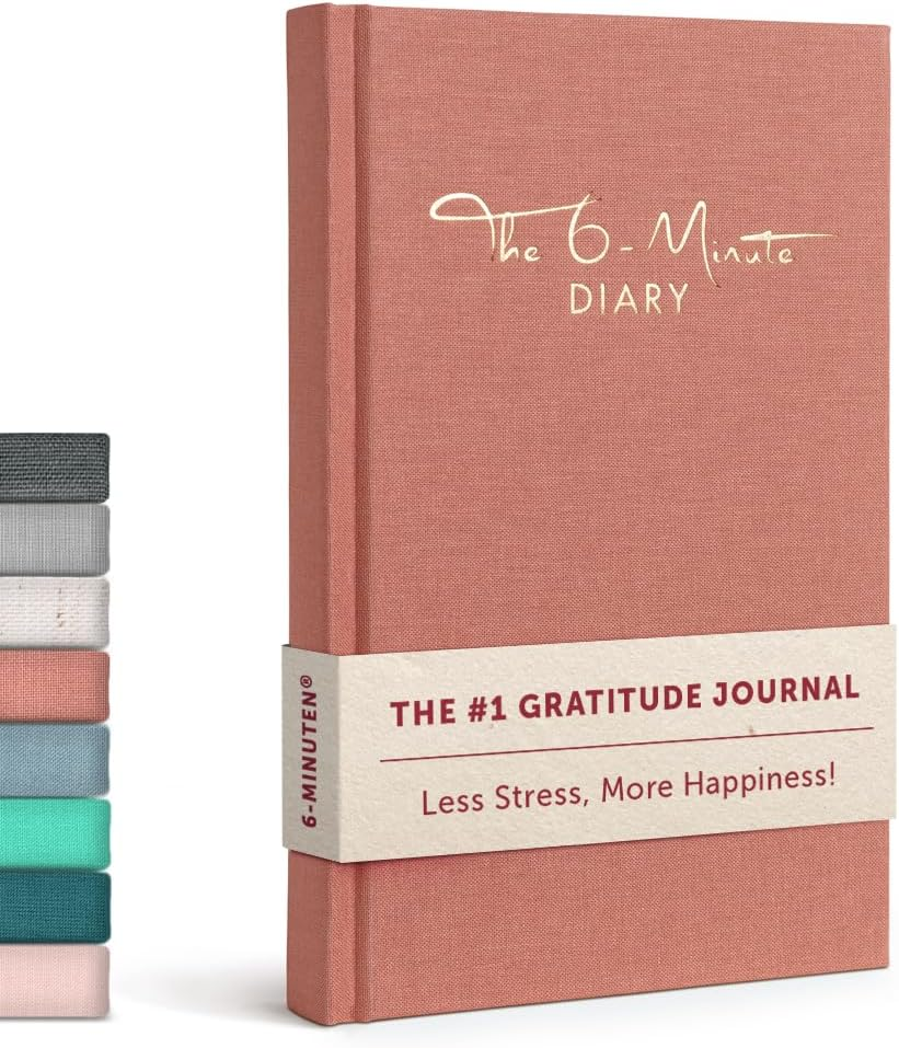 6-Minute Diary &ndash; 3-Million-User Gratitude Journal for Women with Prompts &ndash; Guided Self Care Journal Based on Positive Psychology &ndash; Daily Manifestation Journal for Self-Love & Mindfulness