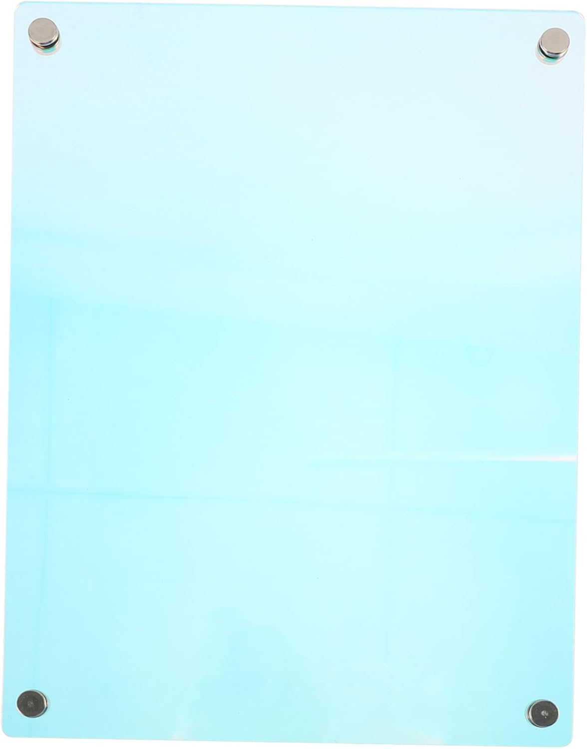 Operitacx Magnetic Reminder Board Refrigerator Writing Board Blank Acrylic Memo Planner image number 2