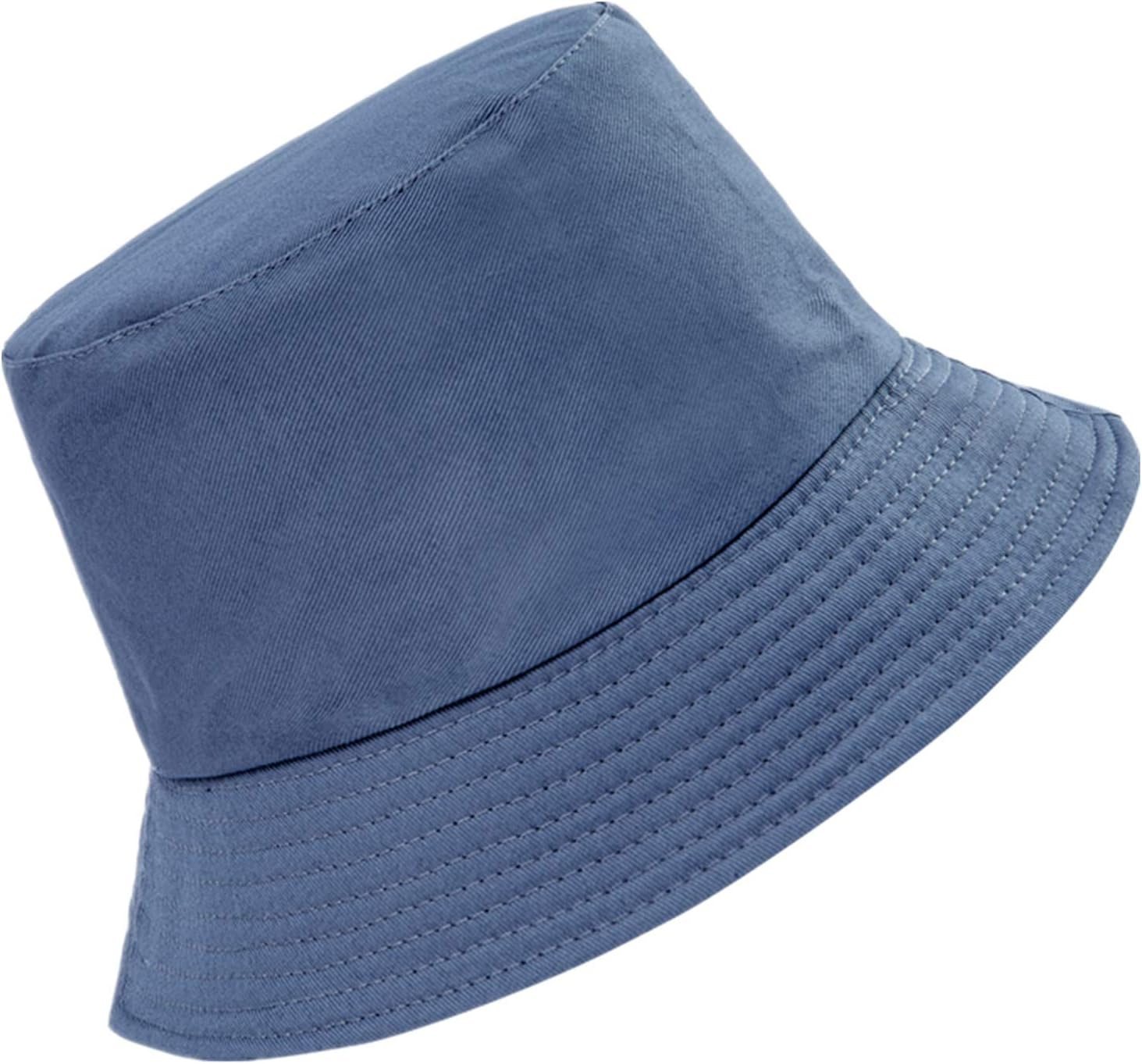 Flower Embroidery Hat Summer Travel Bucket Reversible Full Flower Beach Sun Hat Vistor Outdoor Cap image number 5