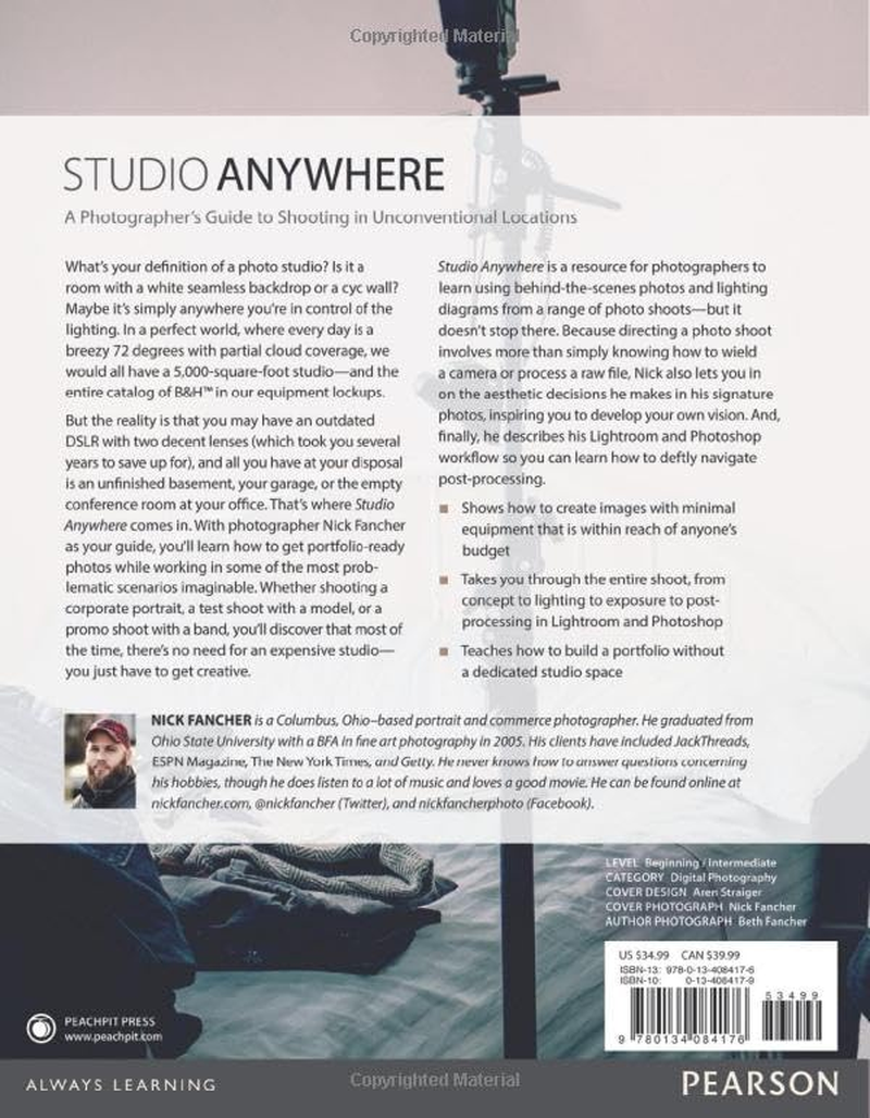 Studio Anywhere: a Photographer'S Guide to Shooting in Unconventional Locations - Multimedia Cd image number 1