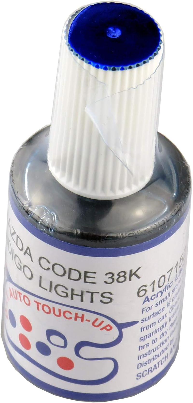 NEW Mazda Touch up Paint - 38K Indigo Lights - Mazda 2 3 6 CX3 CX5 CX7 CX9 MX5 image number 5