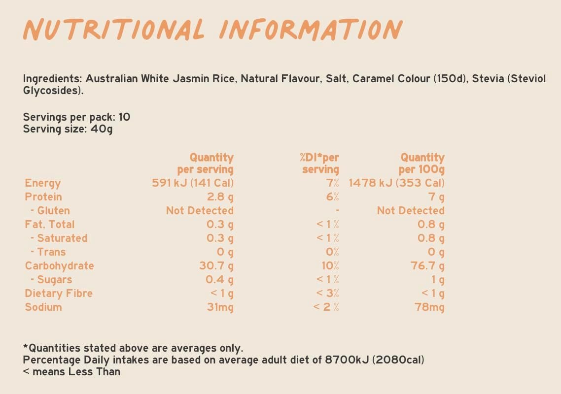 Creamy Rice 400G - Salted Caramel image number 1