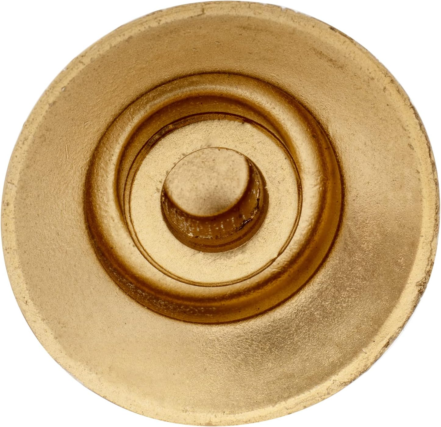 Musiclily Pro Metric Coarse 18-Spline Top Hat Bell Knobs Tone Volume Control Knobs for Epiphone LP SG Style Electric Guitar, Gold with Silver Reflector (Set of 2T2V) image number 4