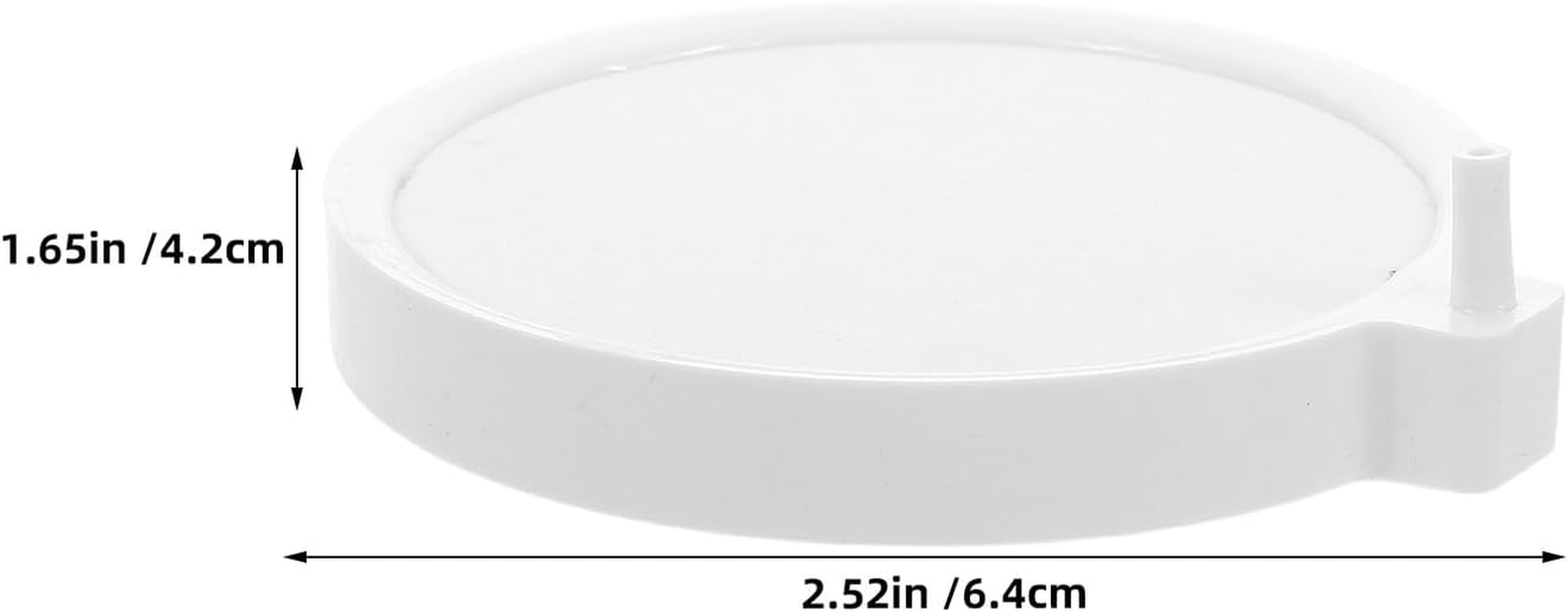 FUTUREORYY 2Pcs Air Stone Aquarium Bubble Diffuser with round Base Bubbler Disc for Fish Tanks Fine Bubble Production Wear-Resistant Material Easy Installation for Aquatic Use image number 6