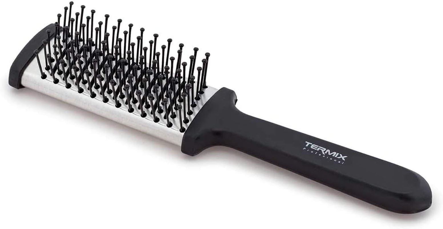 Termix Thermal Flat Hair Brush. Professional Flat Detangling Brush That Gives Hair an Ultra-Smooth Effect. Small Size.