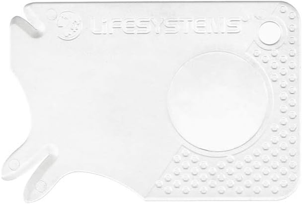 Lifesystems Key-Ring Tick Removal Card for Dogs or Humans, with Magnifying Lens, White image number 3