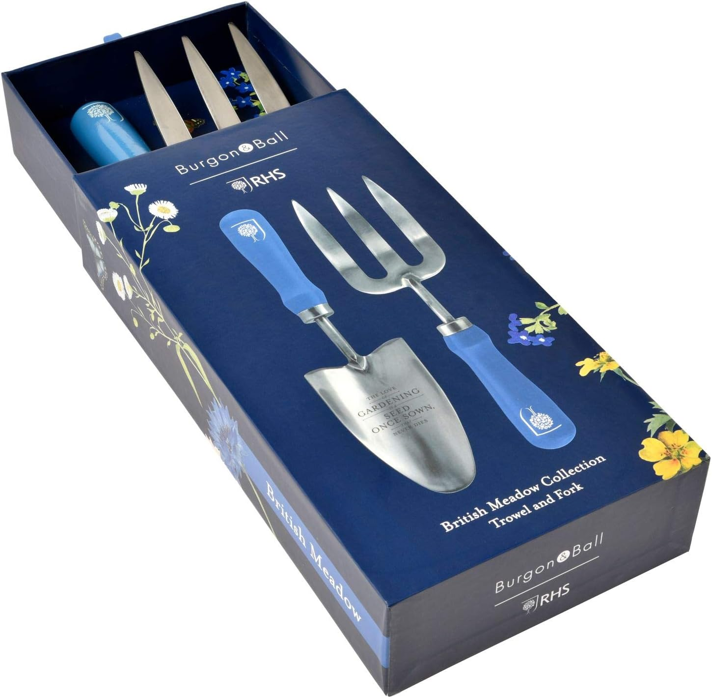 Burgon & Ball British Meadow Trowel and Fork Set image number 1