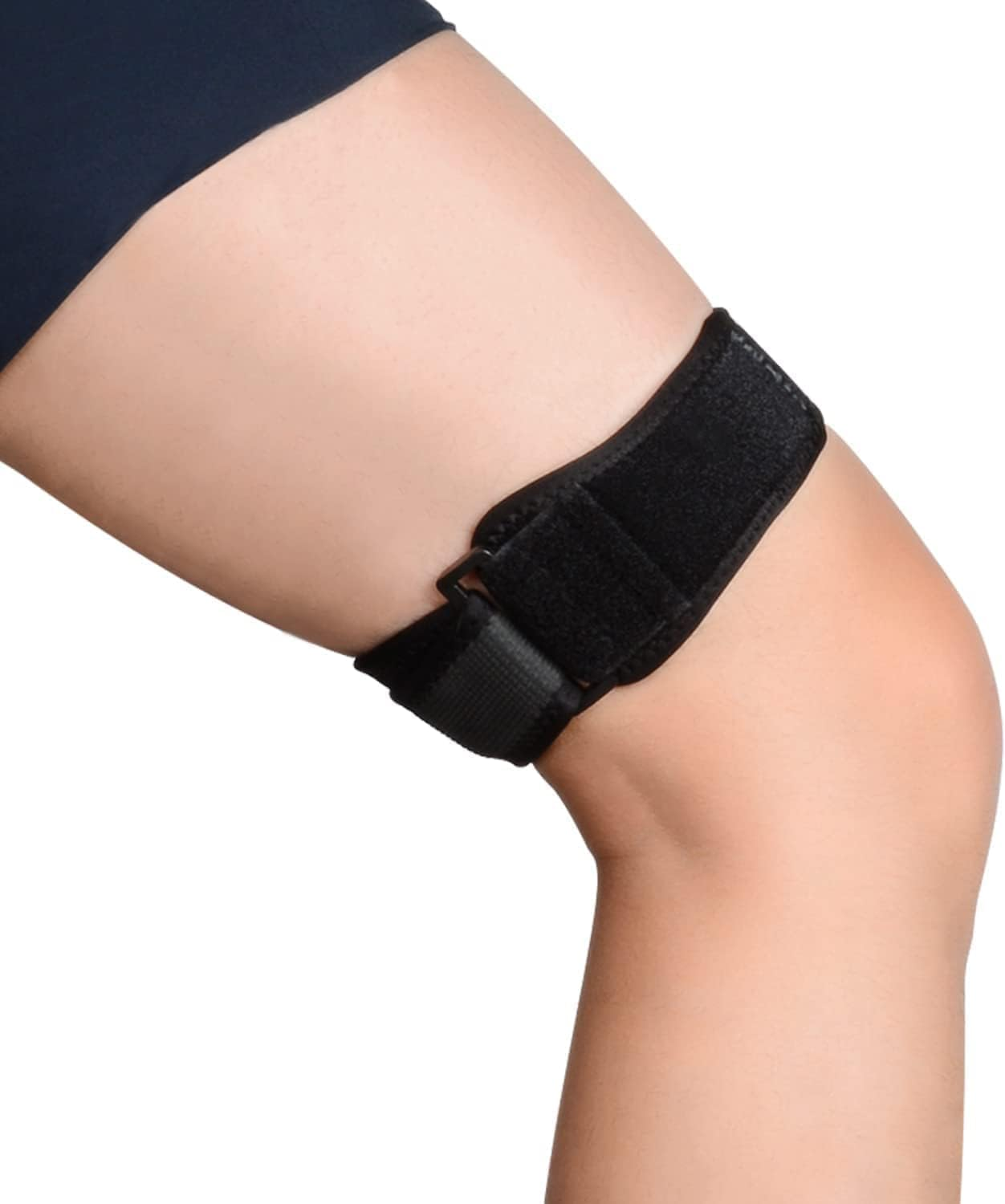 Band Strap for Knee, Adjustable Comfortable Iliotibial Band Wrap Breathable Strap for Iliotibial Band Syndrome