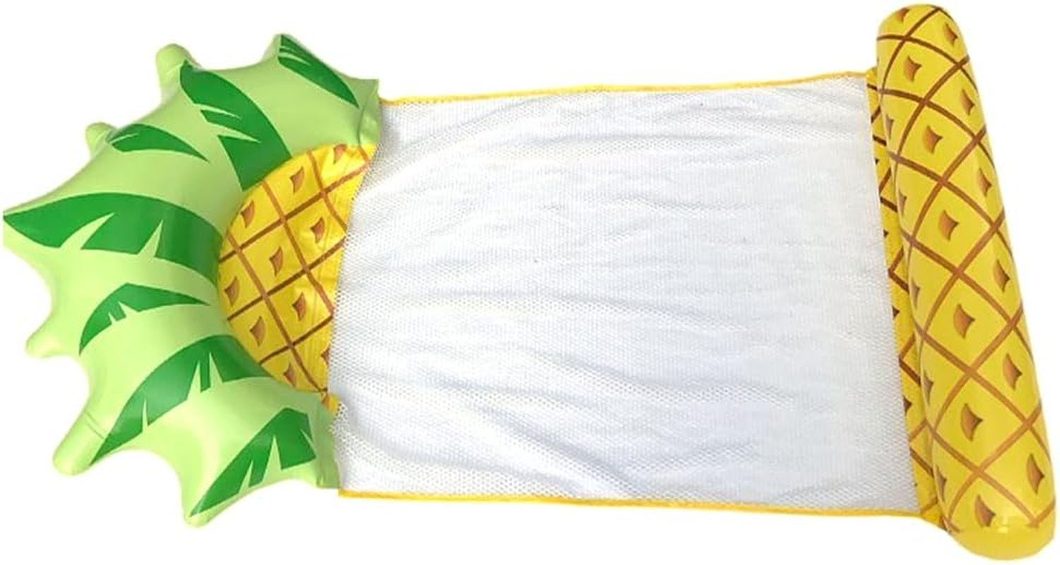 Hammock, Inflatable Pool, Floats in Fruit Pattern, Inflatable Pool Swimming Bed, Foldable Pool Inflatable Hammock for Adults and Children image number 3