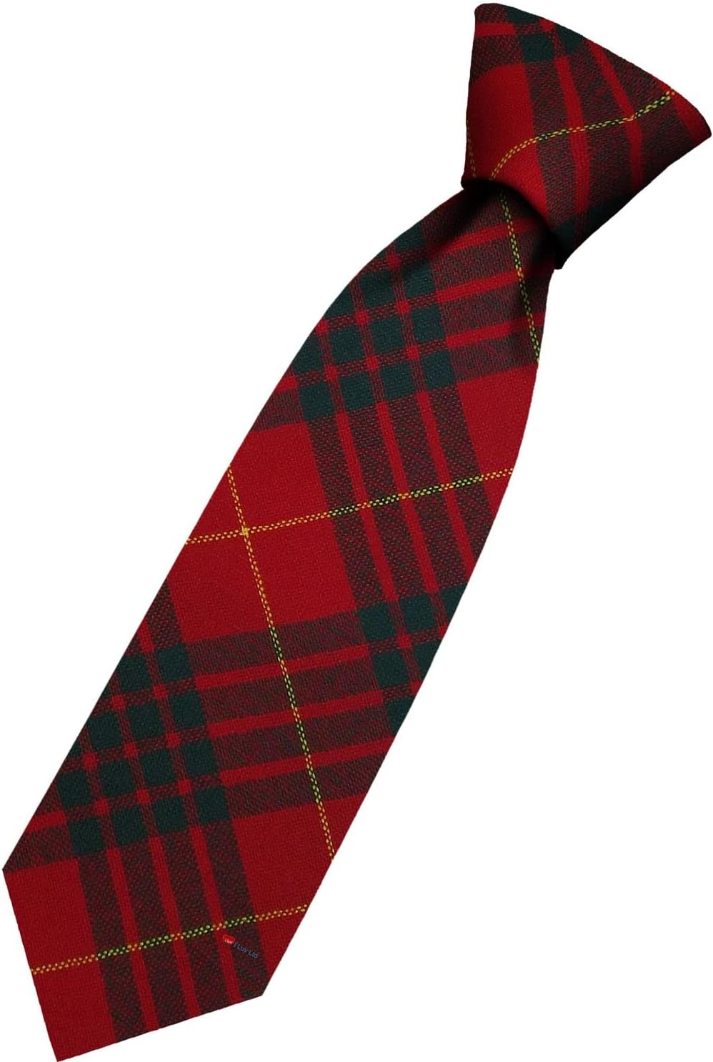 Mens All Wool Tie Woven and Made in Scotland in Cameron Modern Tartan