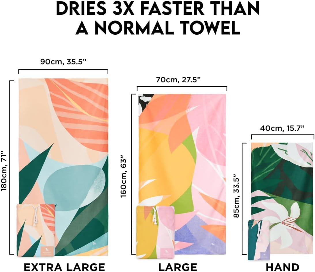 Dock & Bay Bath Towel - for Home - Quick Dry, Super Absorbent - Includes Bag - Classic - Nautical Navy, Small (85X40Cm, 33X16) image number 5