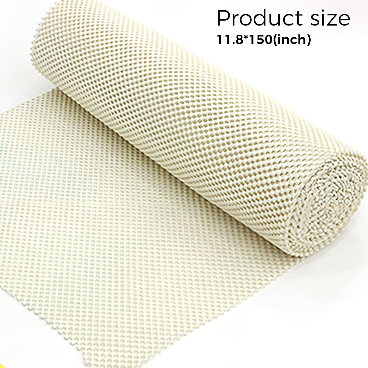 Cabinet Liner, Drawer Liner, Shelf Liners for Kitchen Cabinets,30Cm X 1.5M anti Slip and Durable, Suitable for Shelves, Cabinets, Storage Rooms, Kitchens, and Tables (White) image number 4