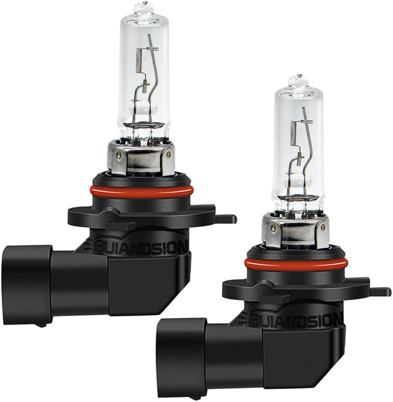 Ruiandsion 2Pcs 9012 HIR2 Standard Headlight Light Bulb 55W 12V Super Bright Yellow Replacement for Halogen Fog Lights