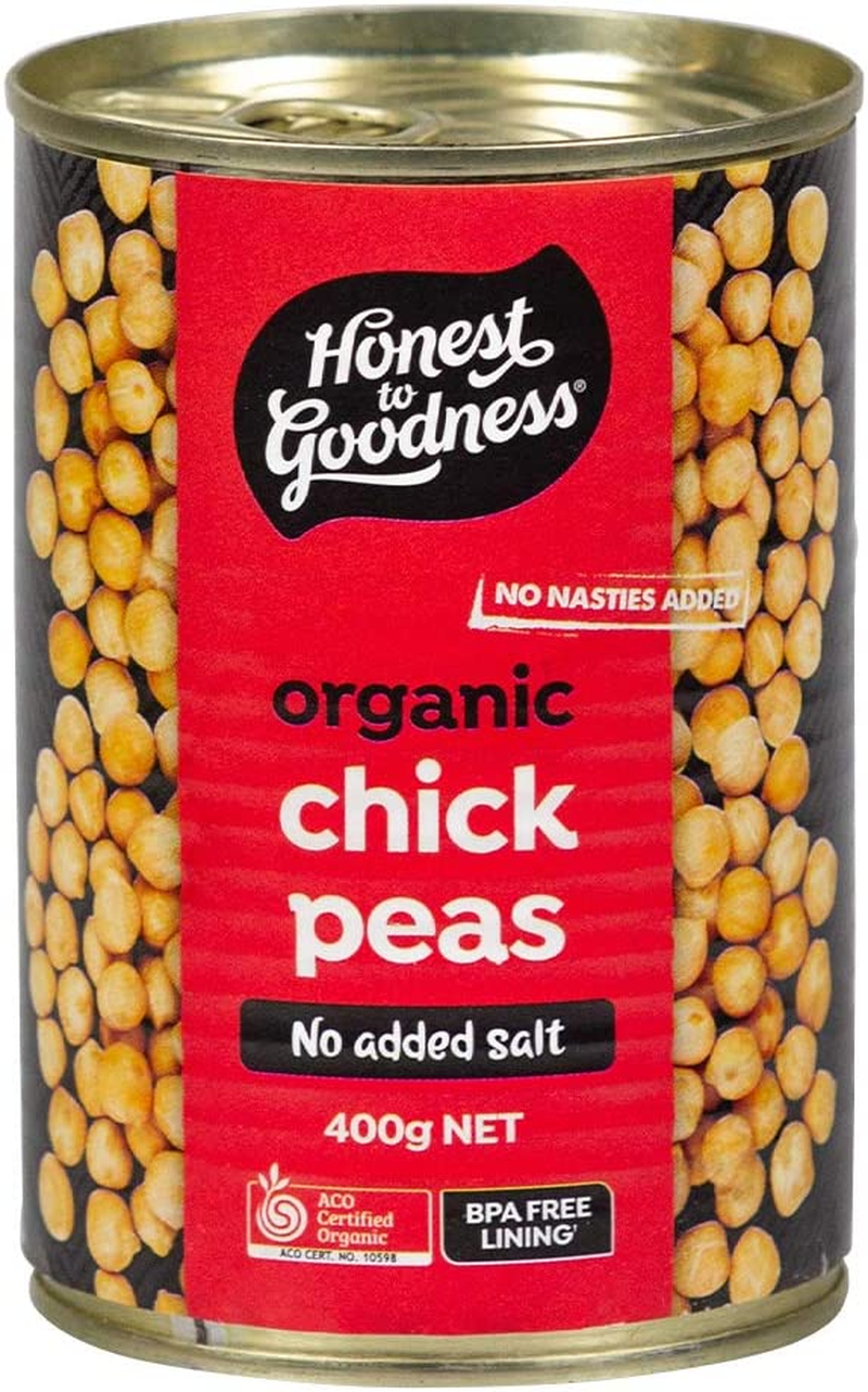Honest to Goodness Organic Chickpeas 400 G
