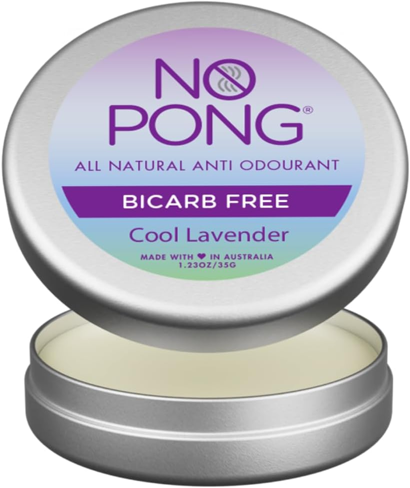 No Pong Cool Lavender Bicarb Free 35G - Natural Deodorant for Sensitive Skin - Bicarb Free, Australian Made, Zero Plastic image number 4