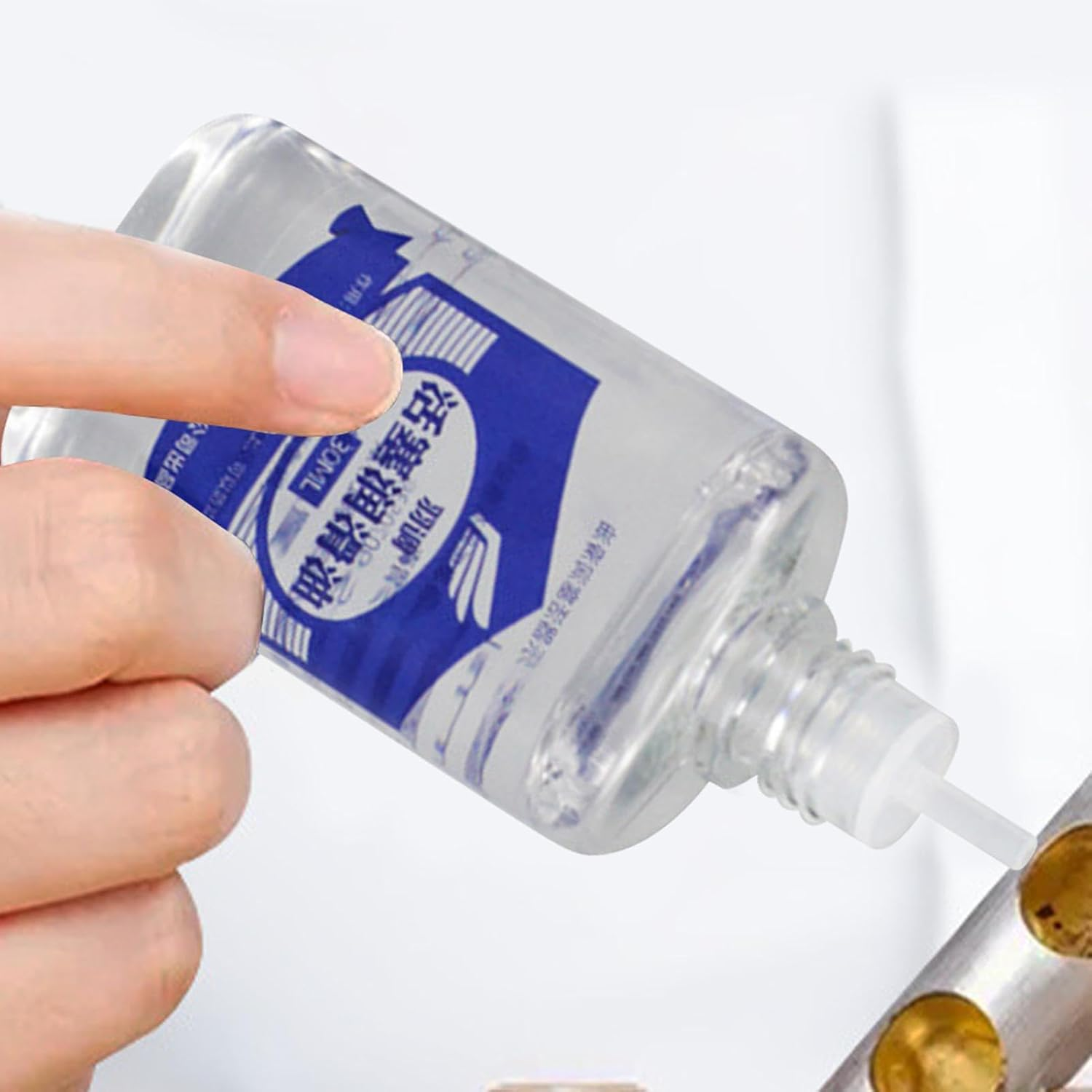 Trumpet Slide Grease - Guitar Neck 30Ml Valve Lubricating Oil,Professional Valve Oil for Euphonium, Slide Grease for Trumpet, Bassoon, Clarinet, Flute, Oboe image number 6