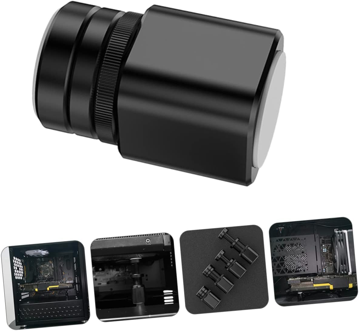 Magnetic Gpu Support Bracket Adjustable Graphics Card Brace 1-2 Inch Height anti Sag Computer Accessory for Stable Pc Build image number 6