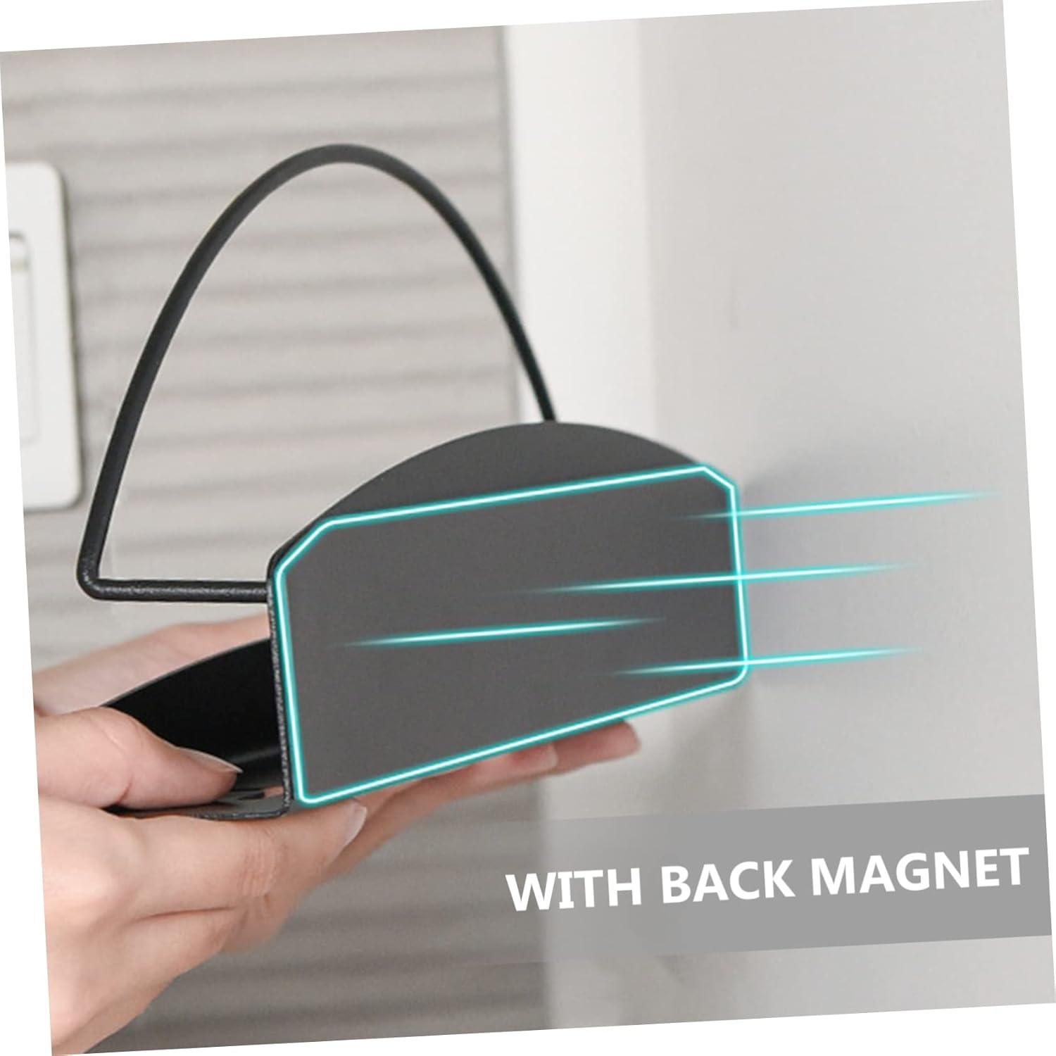 COLLBATH Magnetic Storage Rack for Kitchen Wall Magnetic Shelf for Fridge Door for Home Office