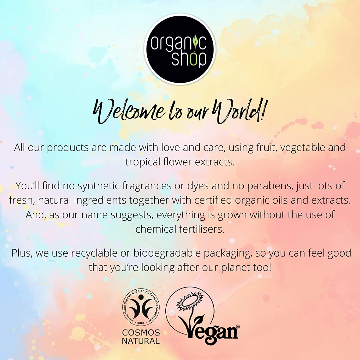 Organic Shop Shower Gel Alluring Passion Fruit & Cocoa 280Ml image number 5