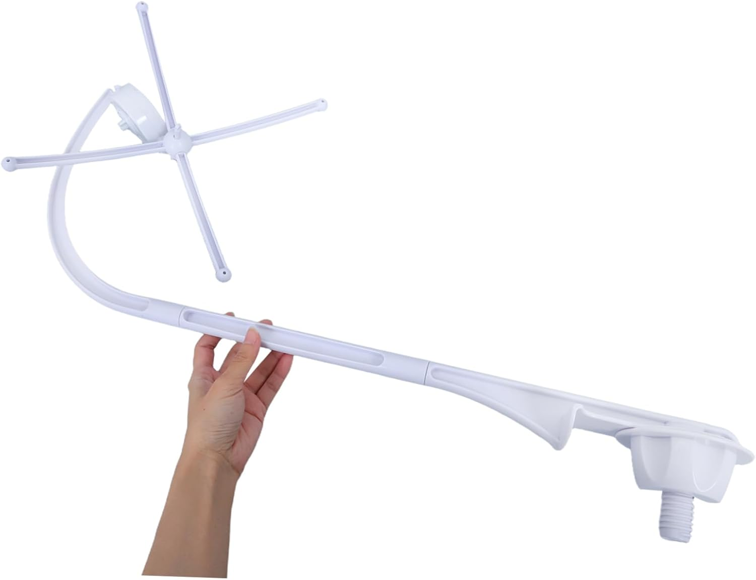 Adjustable Mobile Arm with Secure Clamp Versatile Crib Bell Bracket with Easy Installation for Hanging Mobiles Various Crib