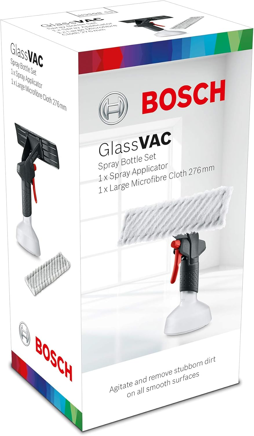 Bosch Home & Garden Spray Bottle Set for Window Vacuum Cleaner (Glassvac Spray Applicator) image number 2