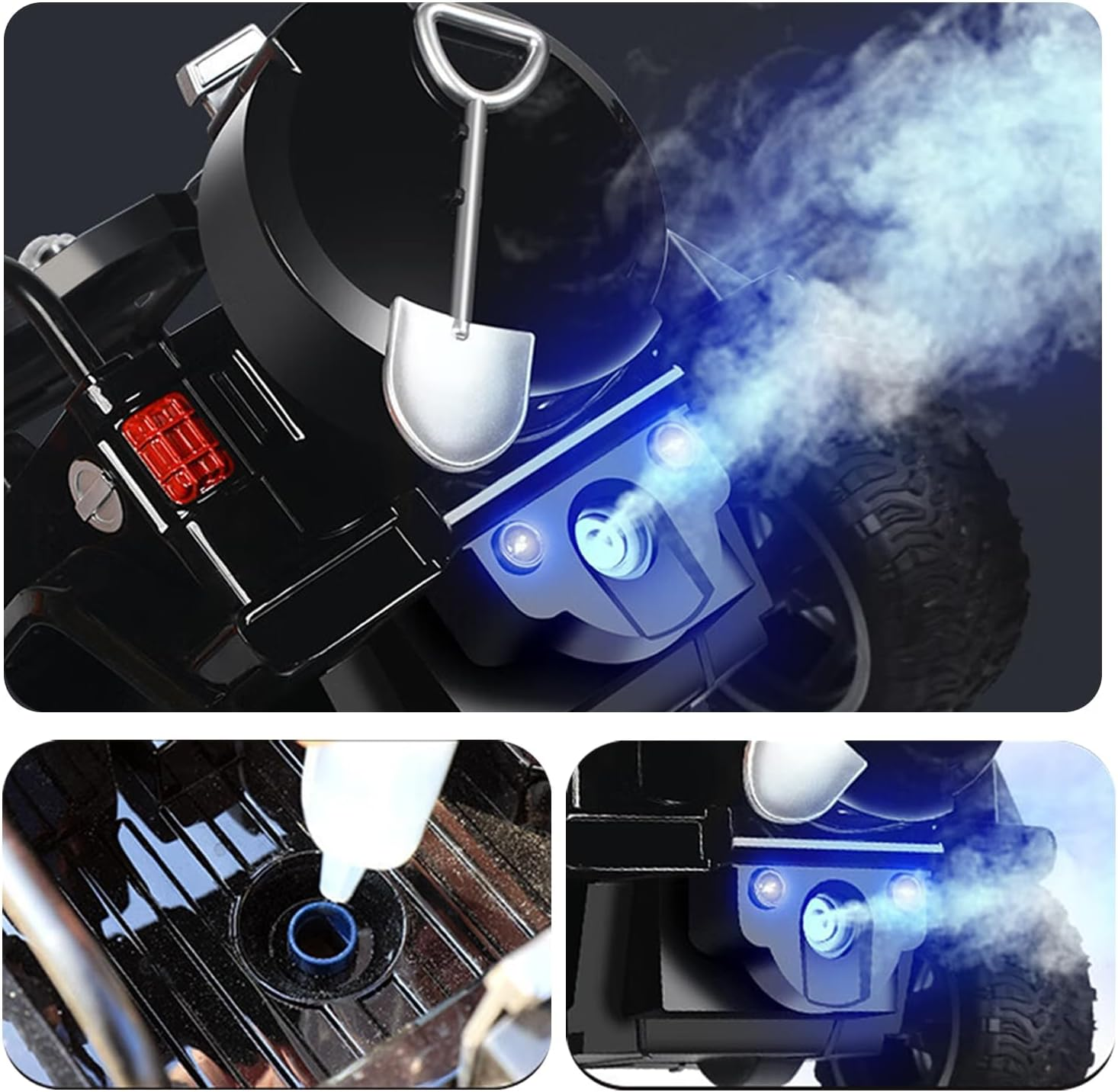 Remote Control Car RC Racing Cars,1:18 Scale 2.4Ghz Auto Mode Rechargeable Rc Trucks,Suv Jeep Rc Cars Toys Gifts for Boys Kids Girls Teens image number 2