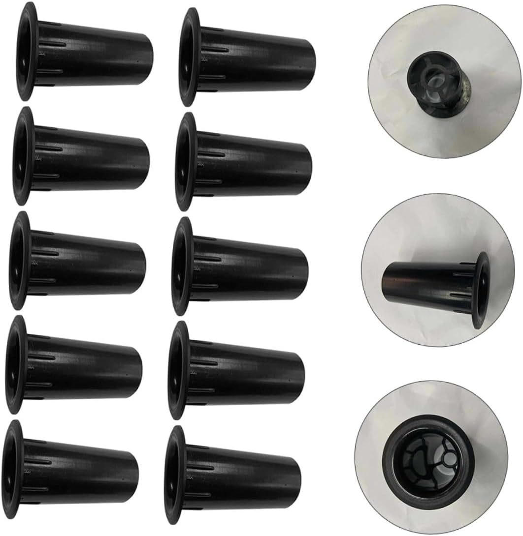 LOLIPPYY 20PCS Speaker Port Tubes Plastic Bass Reflex Replacement Air Outlet for Car Subwoofer Cabinet Low Frequency Sound Enhancement Accessories image number 5
