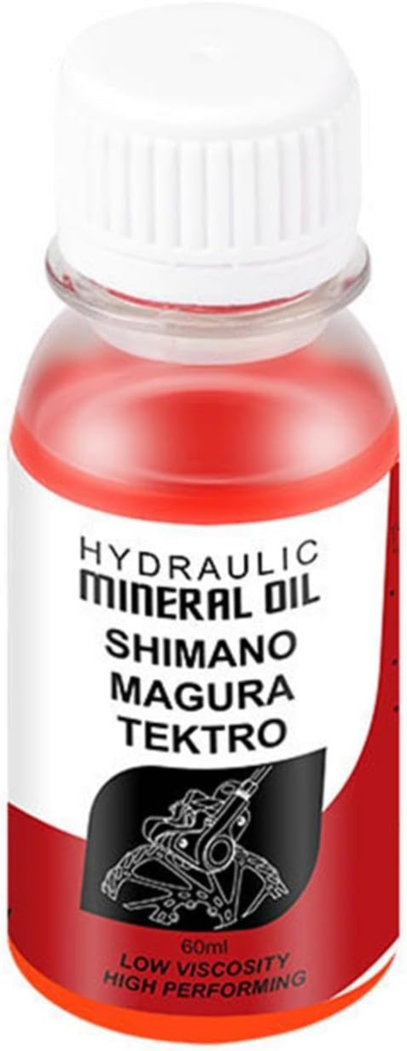 Hydraulic Mineral Oil,60Ml Disc Brake Mineral Liquid - Repair Tool Accessories, Disc Brake Lubricant for Disc Brake System