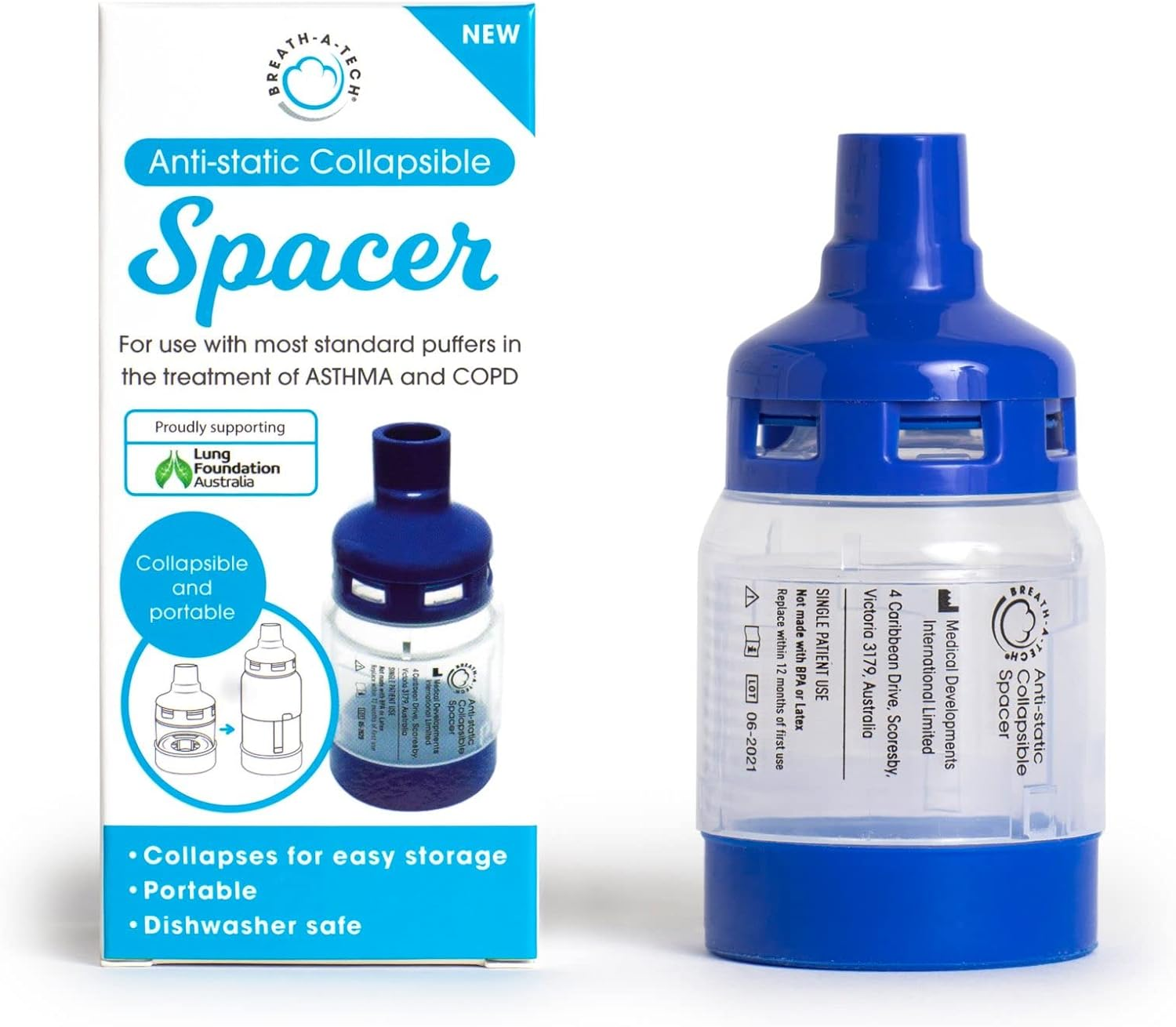 Breath-A-Tech Anti-Static Collapsible Spacer image number 5