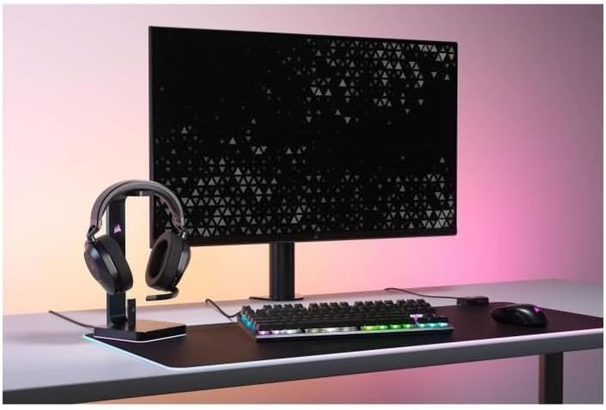 CORSAIR HS65 Wireless Multiplatform Gaming Headset with Bluetooth - Dolby 7.1 Surround Sound - Omnidirectional Microphone - Icue Compatible - PC, Mac, PS5, PS4, Nintendo Switch, Mobile Phone - Carbon