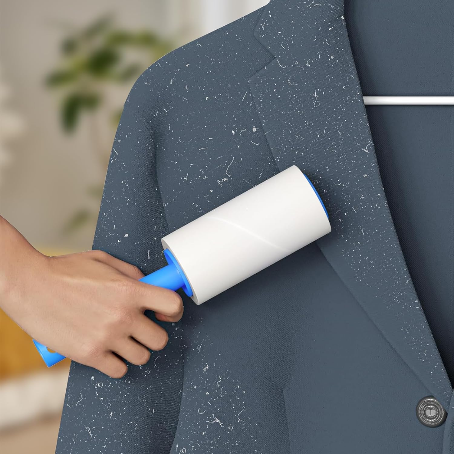 JORAGO Lint Roller and Refill - 1440 Sheets Portable Lint Remover Set, Extra Sticky Lint Pet Hair Removal Picks up Fur & Fluff for Clothes, Dog Cat Hair, Bed, Furniture, Couch, Carpet, Home, Car