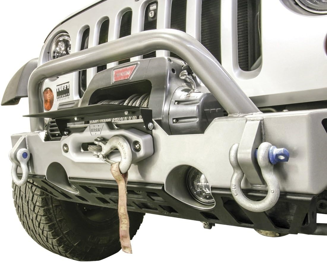 Tuffy 333-01 Flip-Up License Plate Holder for Winch W/Hawse Fairlead 01-Black image number 3