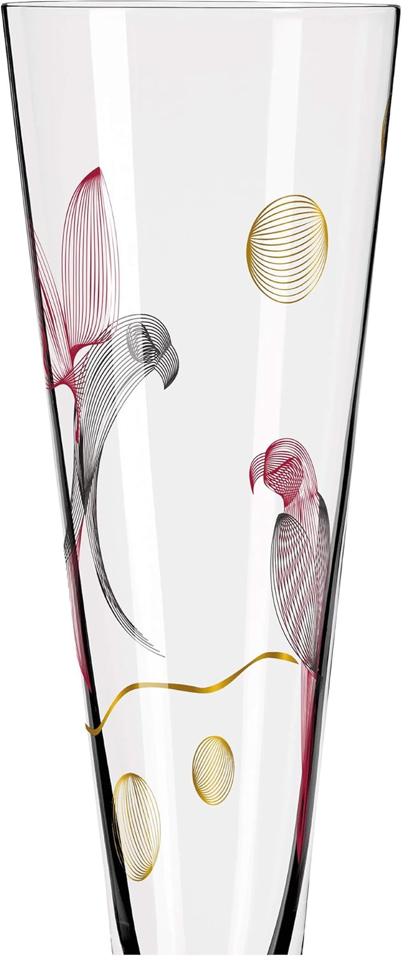 RITZENHOFF Goldnacht No. 16 1071016 Champagne Glass 200 Ml Elegant Designer Piece with Real Gold Made in Germany image number 5