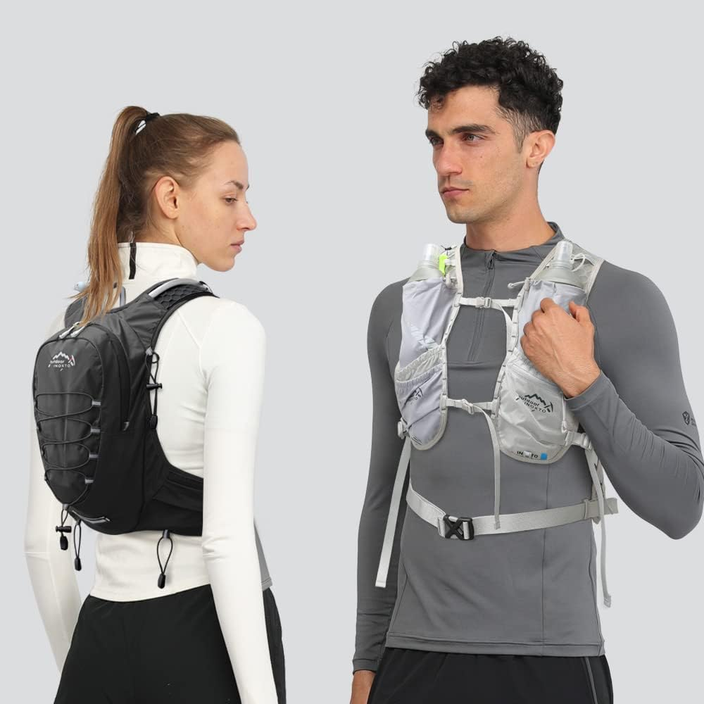 Running Hydration Vest for Men Women Water Backpack for Running 3L Running Hydration Pack for Trail Running Marathon Race Hiking image number 6