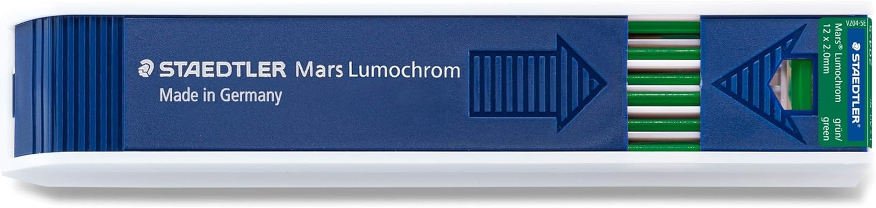 Staedtler Mars Lumochrome 204-10 Colour Drawing Refill Yellow 2 Mm for Lead Pencils