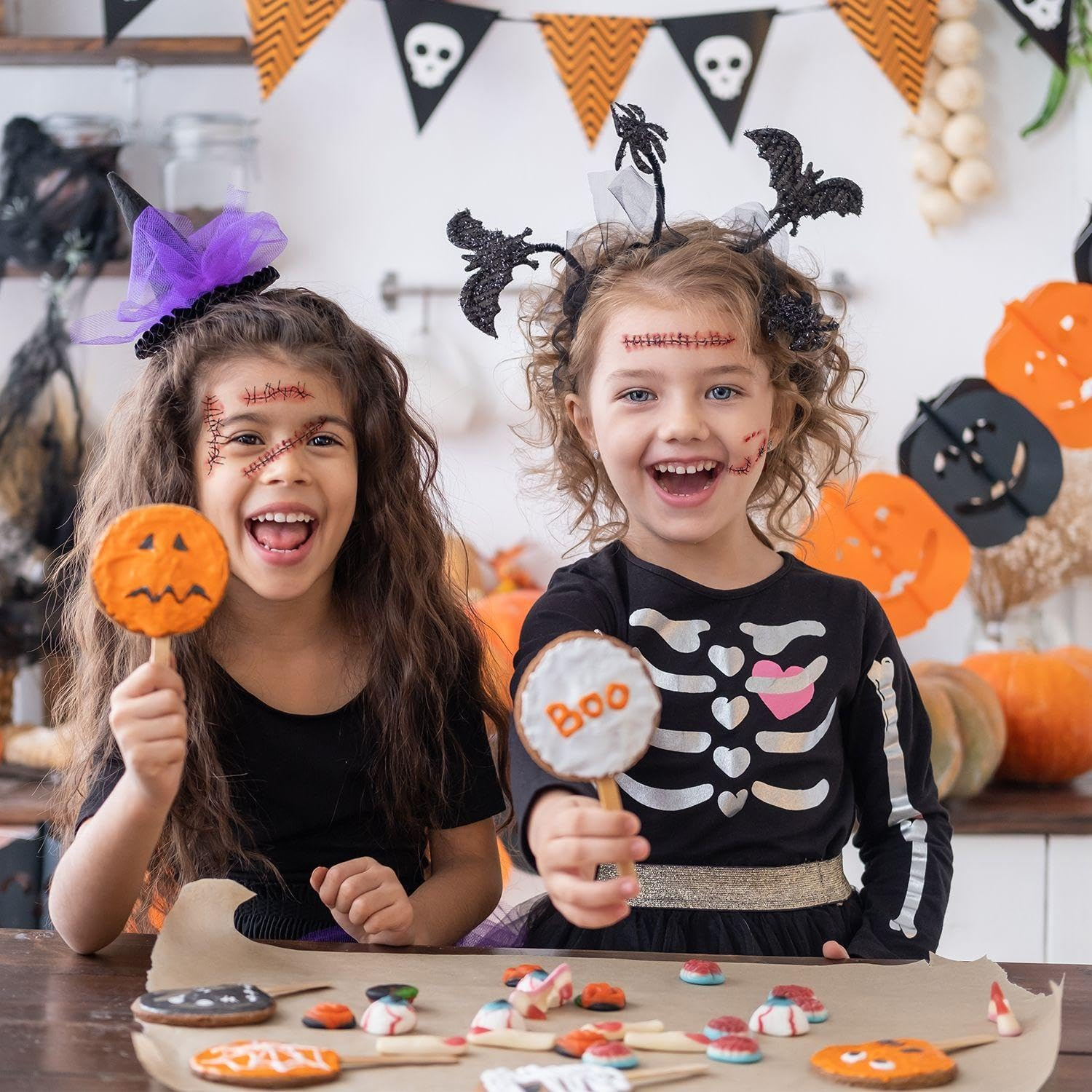 20 Scar Tattoo Stickers, Creative Simulation Tattoo Stickers, Role Play, Makeup Party Supplies, Waterproof Tattoo Stickers image number 1