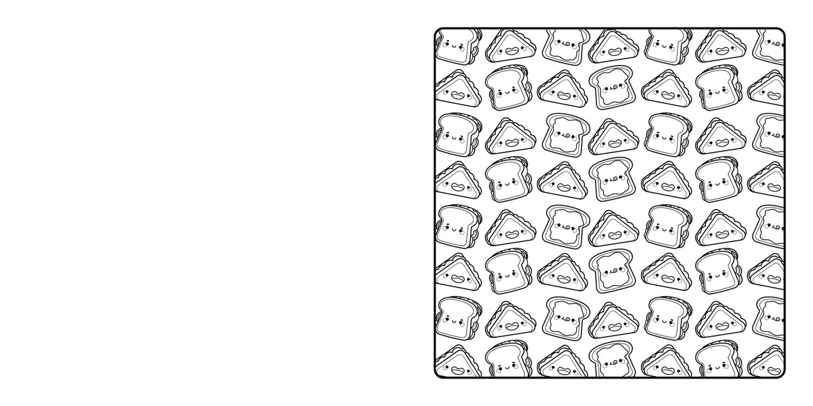 Cosy Cute Yum Yum Colouring Book: a Deliciously Cozy Coloring Book for Tweens, Teens and Adults to Relax With! for Fans of Coco Wyo and Tiktok Colouring image number 5