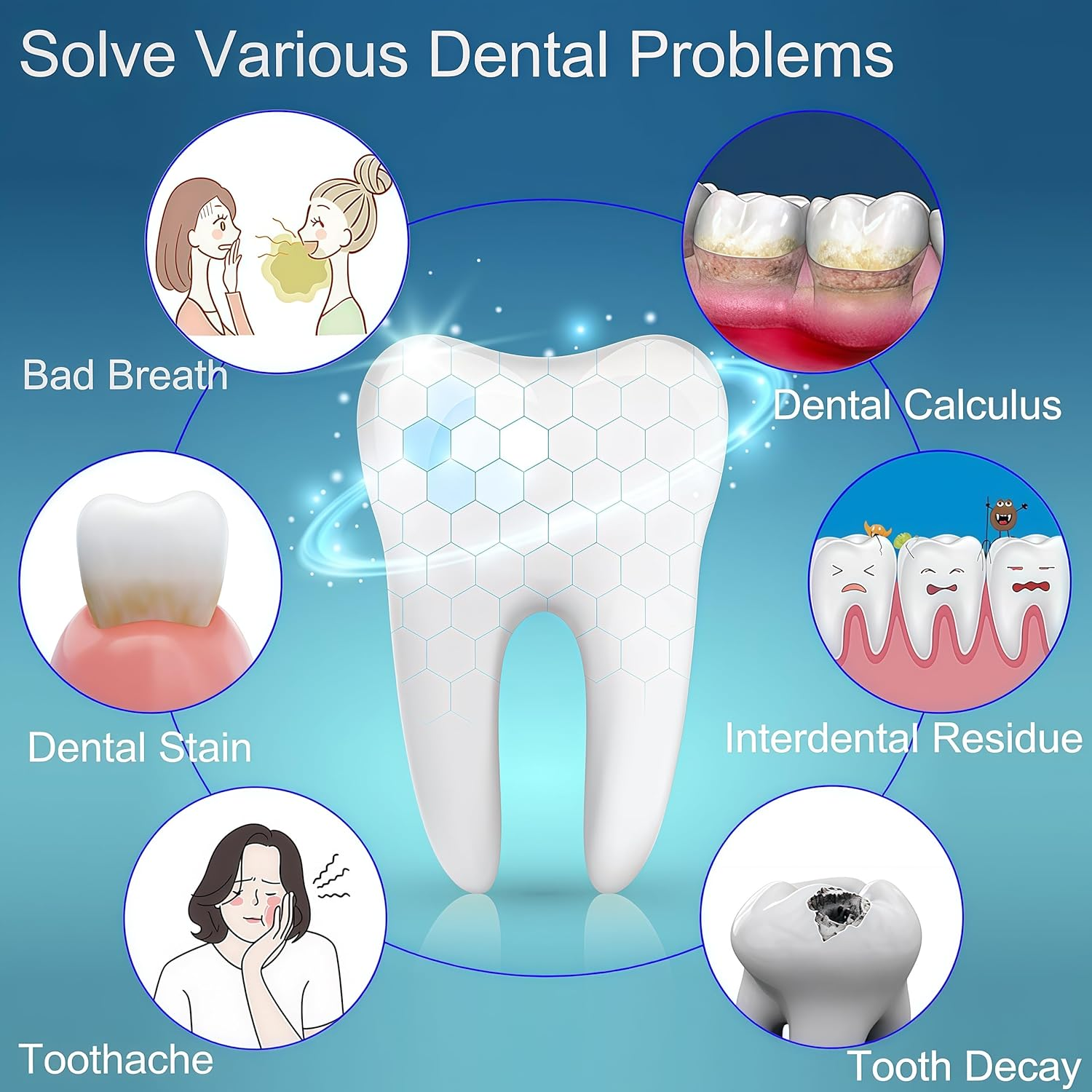 Interdental Brushes 120 Pieces, Braces Brush Cleaner Orthodontic Flossers Toothpicks Floss Picks for Braces Kit for Teeth Cleaning Tools Spiral Dental Brush Head for Efficient Oral Care (Black) image number 1