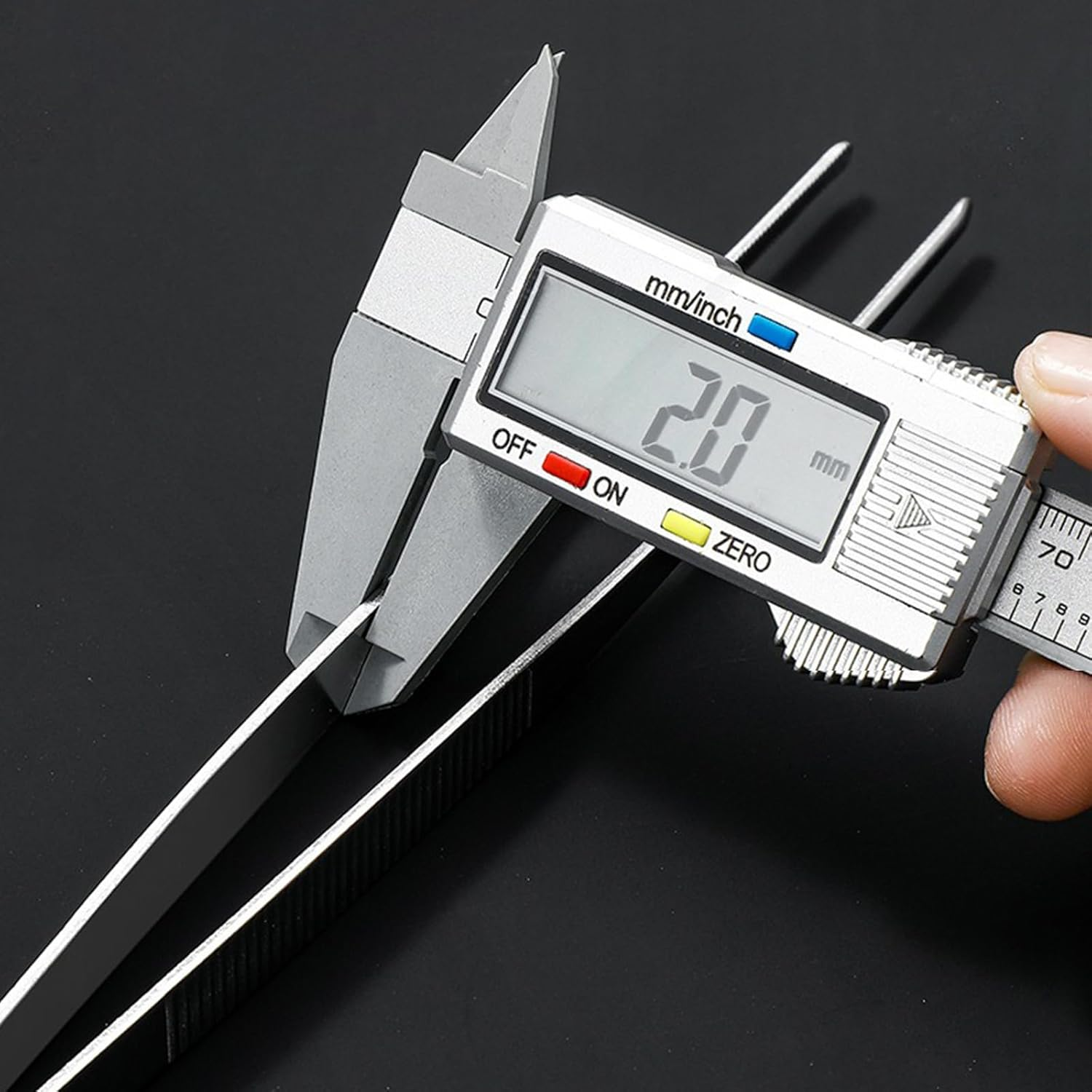 Kitchen Tweezers, 304 Stainless Steel Precision Cooking Tongs (25Cm/30Cm) - Serrated-Tip Tool for BBQ & Culinary Use image number 3