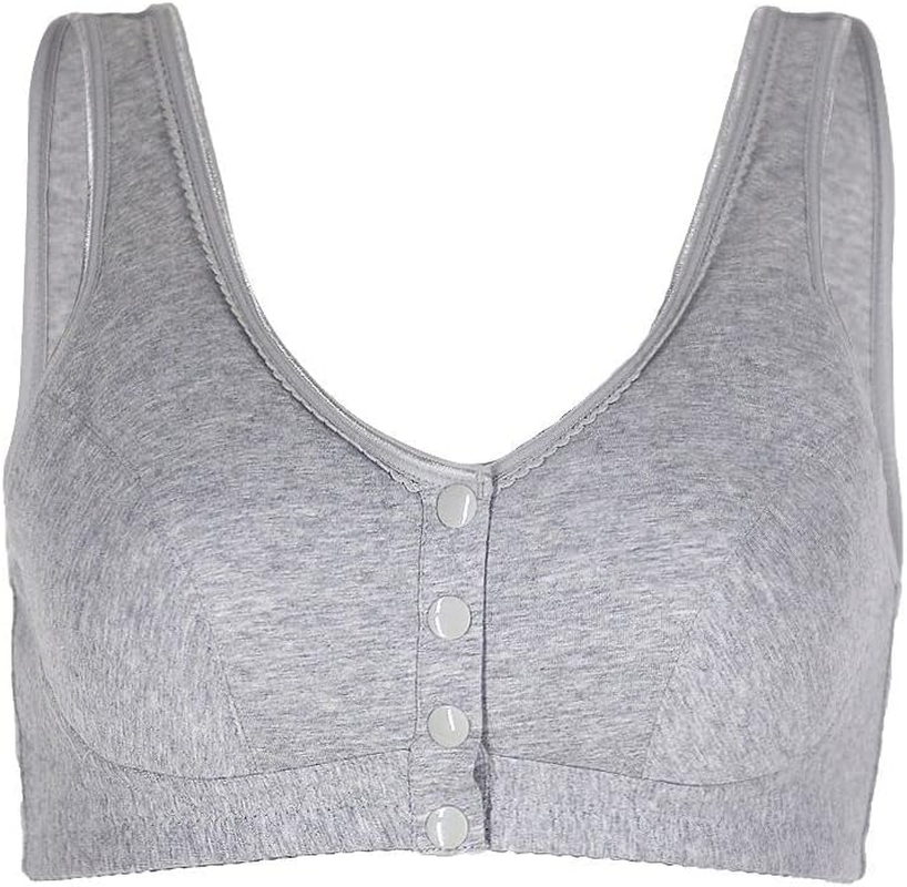 Sibrawom Mastectomy Bra with Pockets for Women Silicone Breast Prosthesis Everyday Bra Women