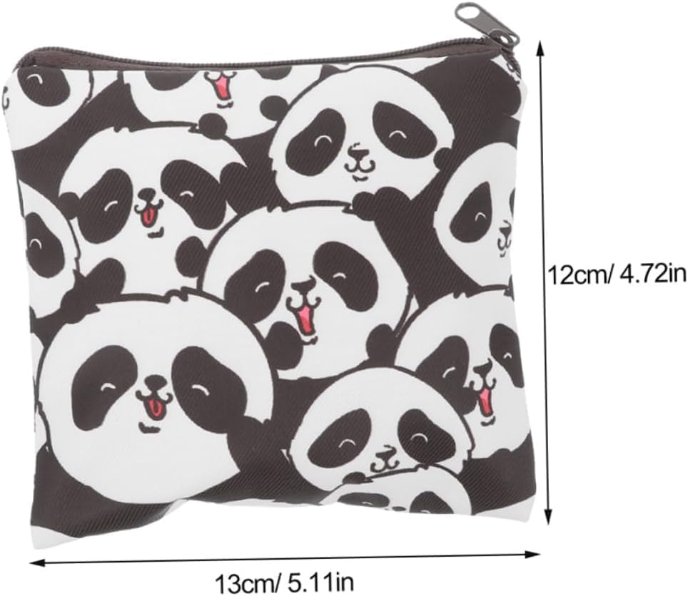 Ksngtixe 2Pcs Cute Cartoon Sanitary Napkin Storage Bag for Teens, Portable Small Period Pouch for School & Travel, Waterproof Feminine Products Organizer (Adorable Design) image number 3