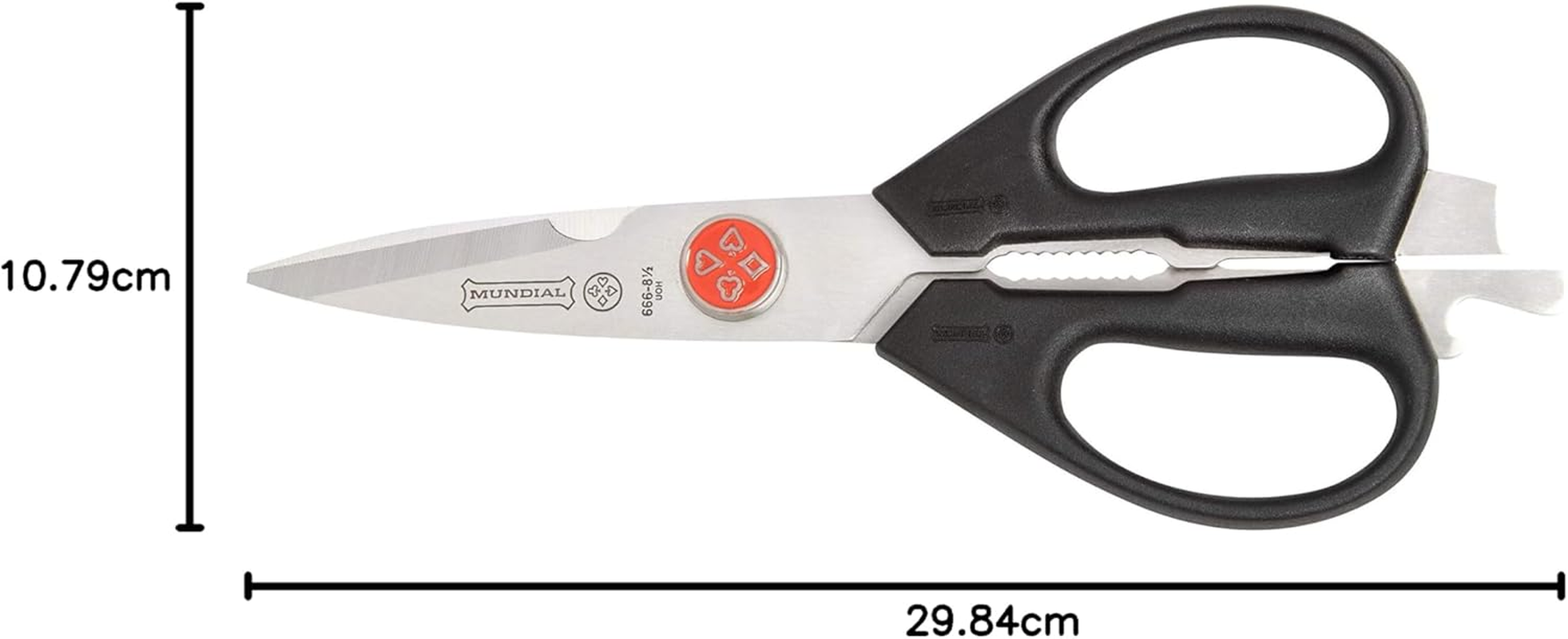 Mundial 666 Classic Kitchen Shear, 22 Cm image number 1