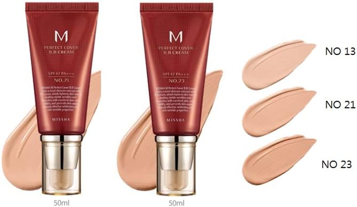 M Perfect Cover BB Cream SPF 42 for Missha (50Ml 1.7Fl Oz.) (No. 21)