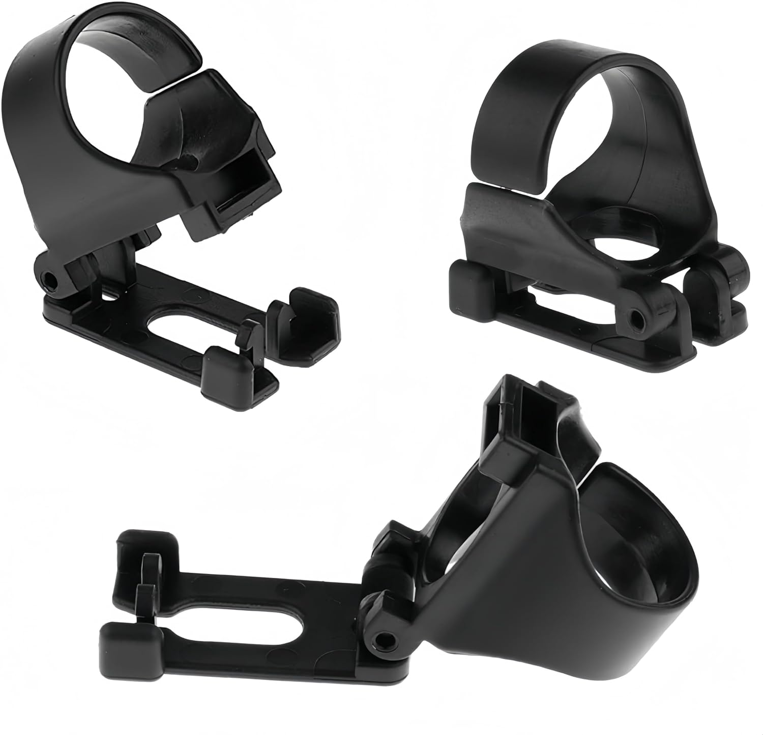 4 Pack Scuba Dive Universal Plastic Clip Snorkel Keeper, Wizefolk Snorkel Holder Snorkel Retainer Air Tube Keeper,For Scuba Diving Snorkeling Equipment image number 1