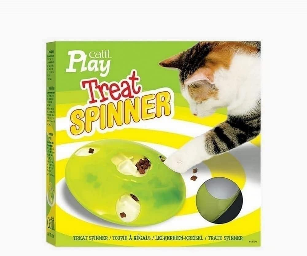 Catit Cat Play Treat Spinner, Interactive Cat Toys image number 1
