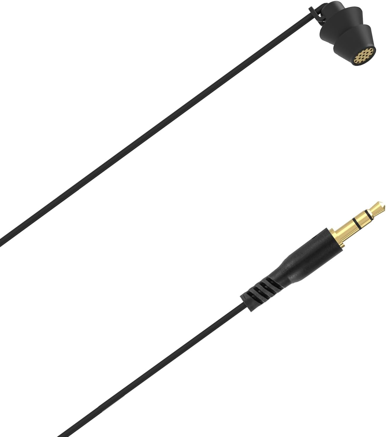 Geekria Sleep Earbuds for Side Sleepers, Wired Stereo to Mono In-Ear Single Earbud, Ultra Soft Lightweight Silicone One Ear Headphone, 3.5Mm Headphone Jack Compatible with Android (Black) image number 3