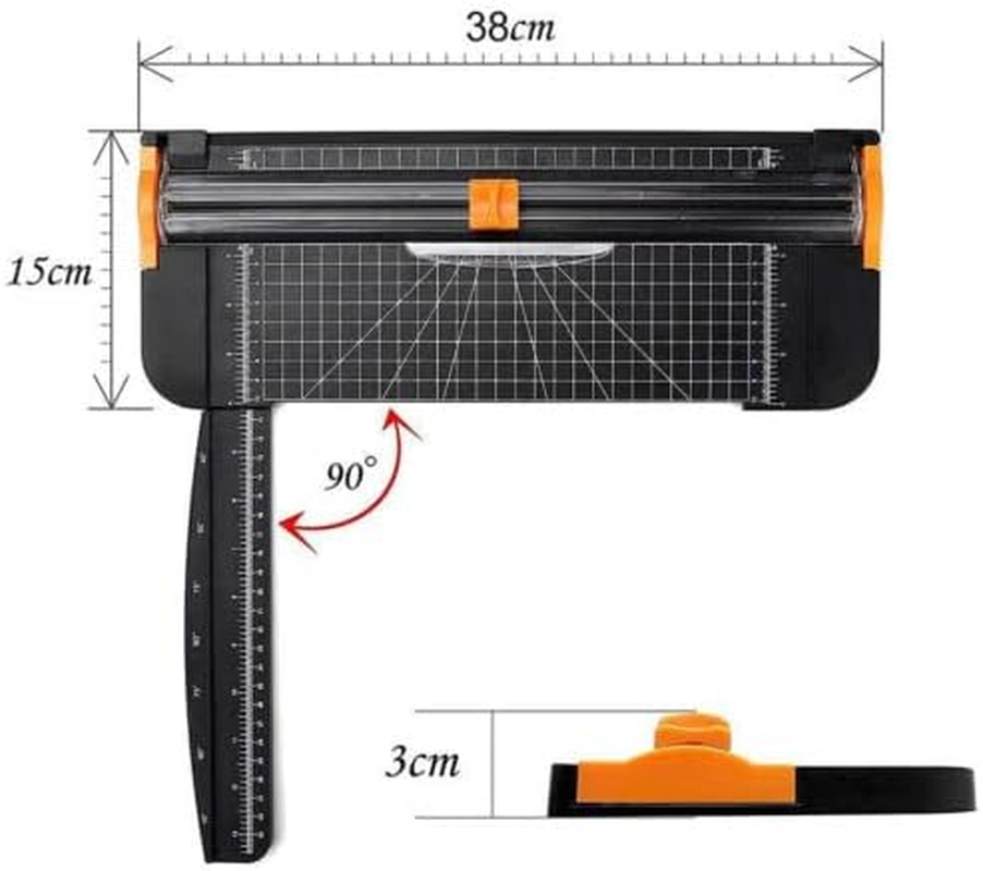 Heavy Duty A4 Photo Paper Cutter Guillotine Card Trimmer Ruler Home Office Arts