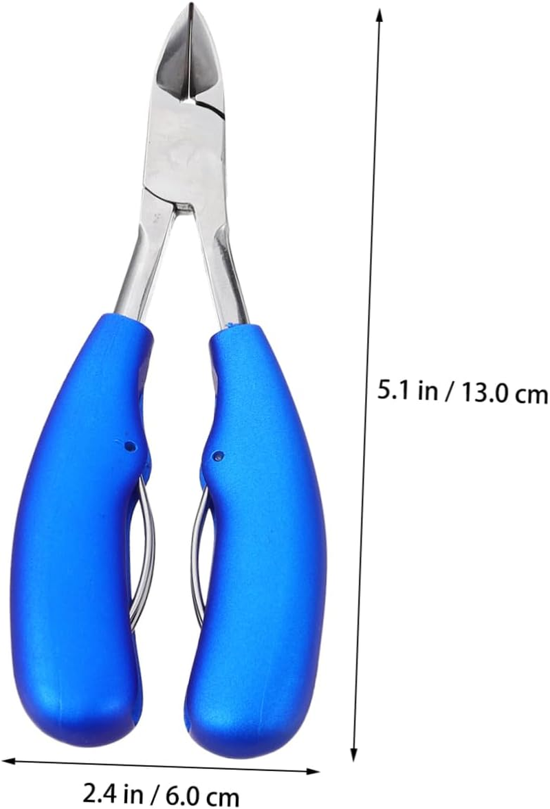 WEKADRIN 1Pc Grip Toenail Clippers Ergonomic Design for Thick Toe Nails Nail Cutter for Manicure and Pedicure for Seniors and Home Use
