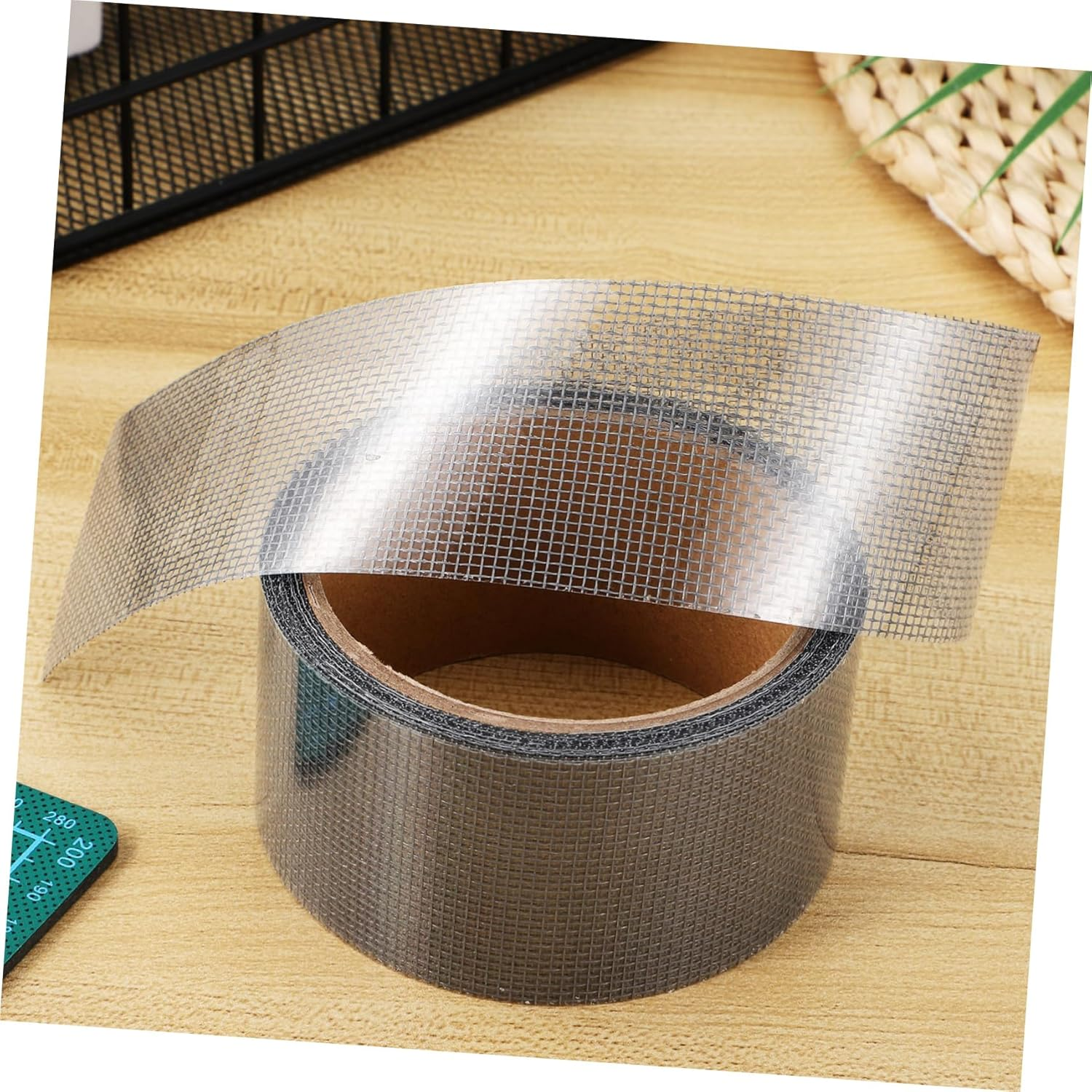 Window Screen Repair Tape Mesh Tape for Screen Mesh Repair Mosquito Insect Net Grey 5Cm X 5M Roll image number 5